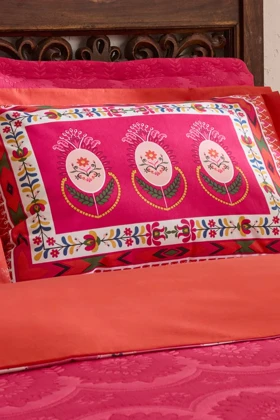 سرویس روتختی دو نفره Karaca Home مدل Nayela پنبه
