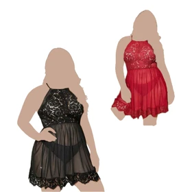 لباس خواب سایز بزرگ دلوین کد 013