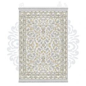 فرشینه از جنس پارچه هازان مخمل ترک طرح سنتی و مدرن برند دفه کد DHU33