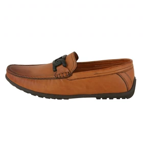 کفش کالج مردانه چرم یلسان مدل آیهان کد 541-GN