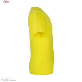 زیرپوش آستین دار مردانه برهان تن پوش زرد مدل 1002 بسته 2 عددی