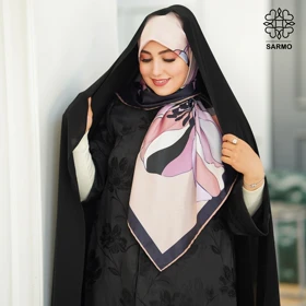 چادر ایرانی ساده کرپ ژاپن