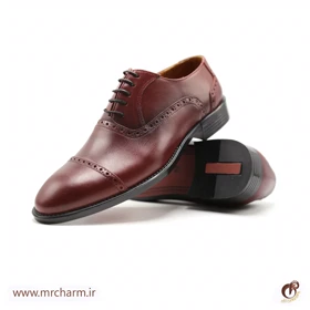 کفش چرم رسمی مردانه mrc118-05