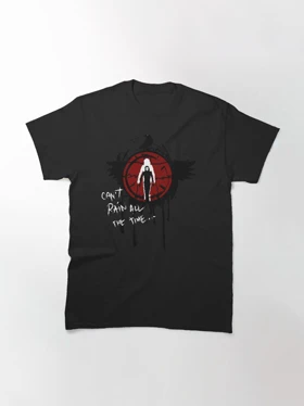 تیشرت کلاغ | تیشرت The Crow طرح Can't rain all the time کد 130107