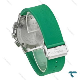 ساعت هابلوت زنانه سه موتوره سیلور سبز Hublot-7268-L
