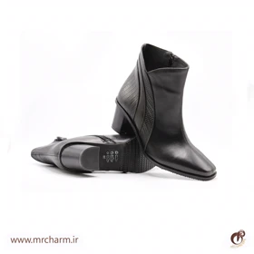 نیم بوت زنانه چرم کلاسیک mrc2111-32
