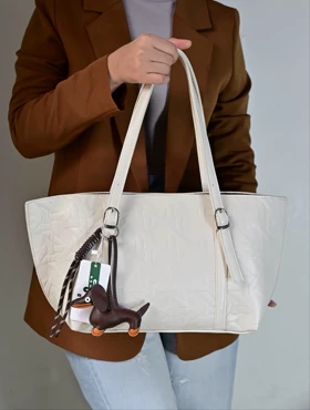 کیف دستی زنانه بنو BENO (باکیف داخلی) مدل لیدیا کد 4949 (سفید)