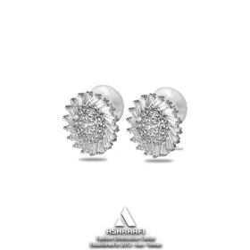 گوشواره زنانه Diamond Earrings S6