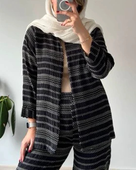 ست کت و شلوار کوک دوزی