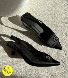 کفش پاشنه‌دار گربه ای