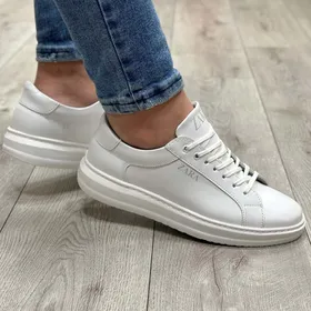 کفش مردانه رنگ سفید مدل زارا zara