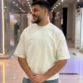 تیشرت بیسیک سفید 167