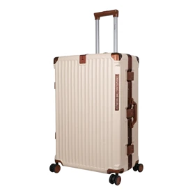 چمدان Traveling مدل Titan سایز بزرگ (کرم)