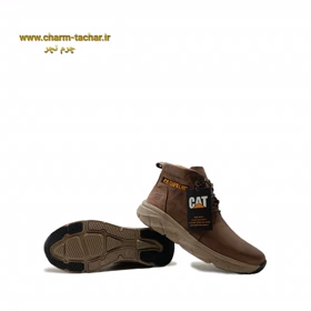 نیم بوت کاترپیلار مردانه چرم طبیعیsi145
