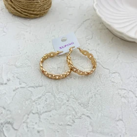 گوشواره زنانه طرح کارتیه شیک و خاص ژوپینگ