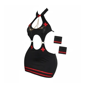 کاستوم پرستاری مشکی برند کلرن کد 3213