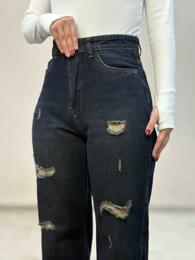 شلوار جین نیمبگ گازوئیلی زاپ 2137