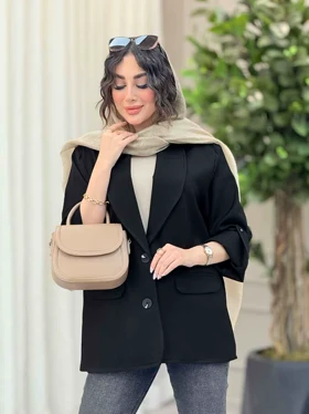 مانتو دو دکمه یسنا