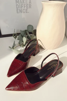 کفش پاشنه‌بلند کلاسیک زنانه polka-store polka-store