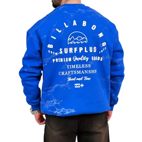 دورس مردانه آبی سه نخ طرح چاپ برجسته