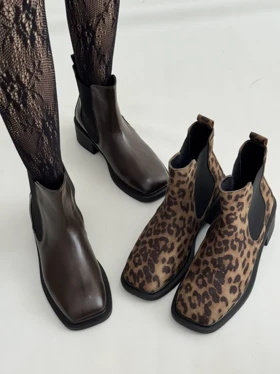 نیم بوت دو کش روژکا 2336