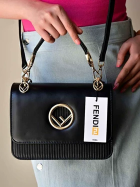 کیف دستی زنانه بنو مدل فندی کد BENO 4815 (مشکی)