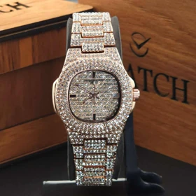 ساعت مچی زنانه فول نگین پتک فیلیپ Patek Philippe T2085