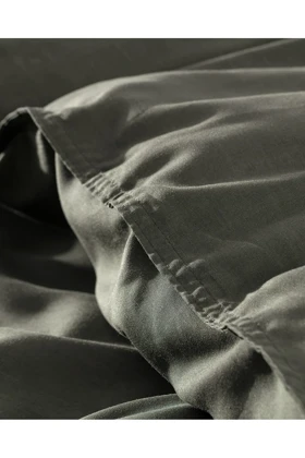 سرویس روتختی یک نفره Madame Coco مدل Loire Tencel - خاکی