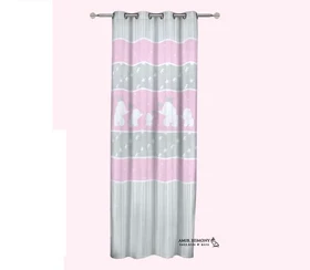 پرده اتاق کودک رزبرن طرح ENDLESS LOVE