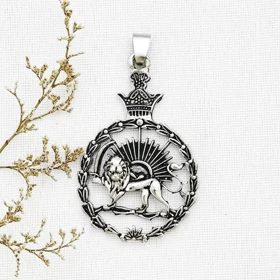گردنبند طلاروس طرح شیر
