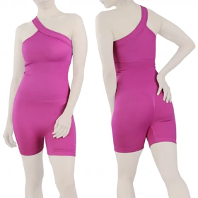 اورال سرهمی کوتاه ورزشی زنانه مدل MM-15 صورتی