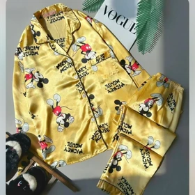 ست راحتی ساتن زنانه وارداتی