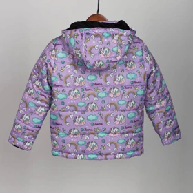 کاپشن دخترانه طرح تکشاخ