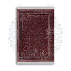 *جدید* فرشینه از جنس پارچه شانل مخمل ترک طرح فانتزی برند دفه کد 1492
