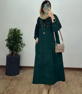 مانتو مخمل آوا سنتی