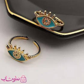 انگشتر دخترانه وای اس ایکس طرح چشم