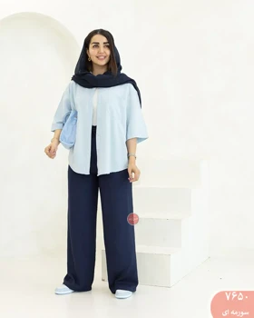 شلوار نیم بگ پریچهر 7650