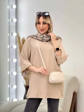 مانتو کراش یقه چاک