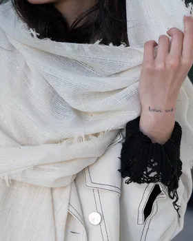 شال کنفی پولکی