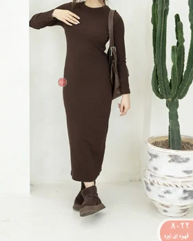 پیراهن ماکسی بلند 8022