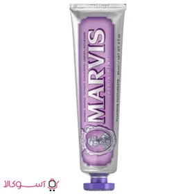 خمیردندان سفید کننده مارویس مدل jasmin mint (نعنا یاس)