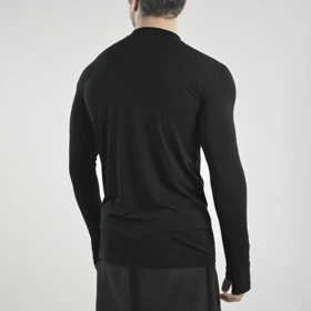 استرج نیم زیپ ورزشی مردانه نایک مدل VHD-Dri Fit-4K0978 مشکی