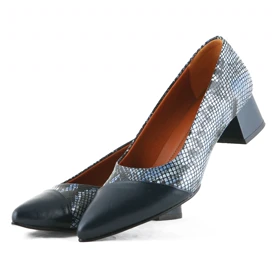 کفش پاشنه‌دار زنانه چرم یلسان مدل آلیس کد 643-RTL