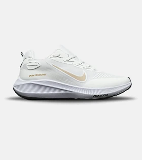 کفش کتانی مردانه و زنانه سفید کرم نایک NIKE air zoom مدل 8350