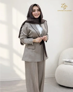 کت و شلوار زنانه گاباردین الیسا
