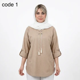 تونیک تنسل مدل نوا علیدسا (کد 1)