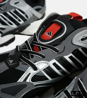 کفش کتانی مردانه و زنانه مشکی طوسی ADIDAS performance x9000l4