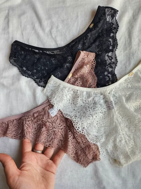 شورت تمام دانتل SATER SEEN کد: 3010