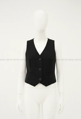 ژیله آستر دار جلو دکمه کد1005340