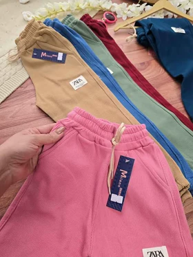 شلوار جاگر کشبافت پنبه